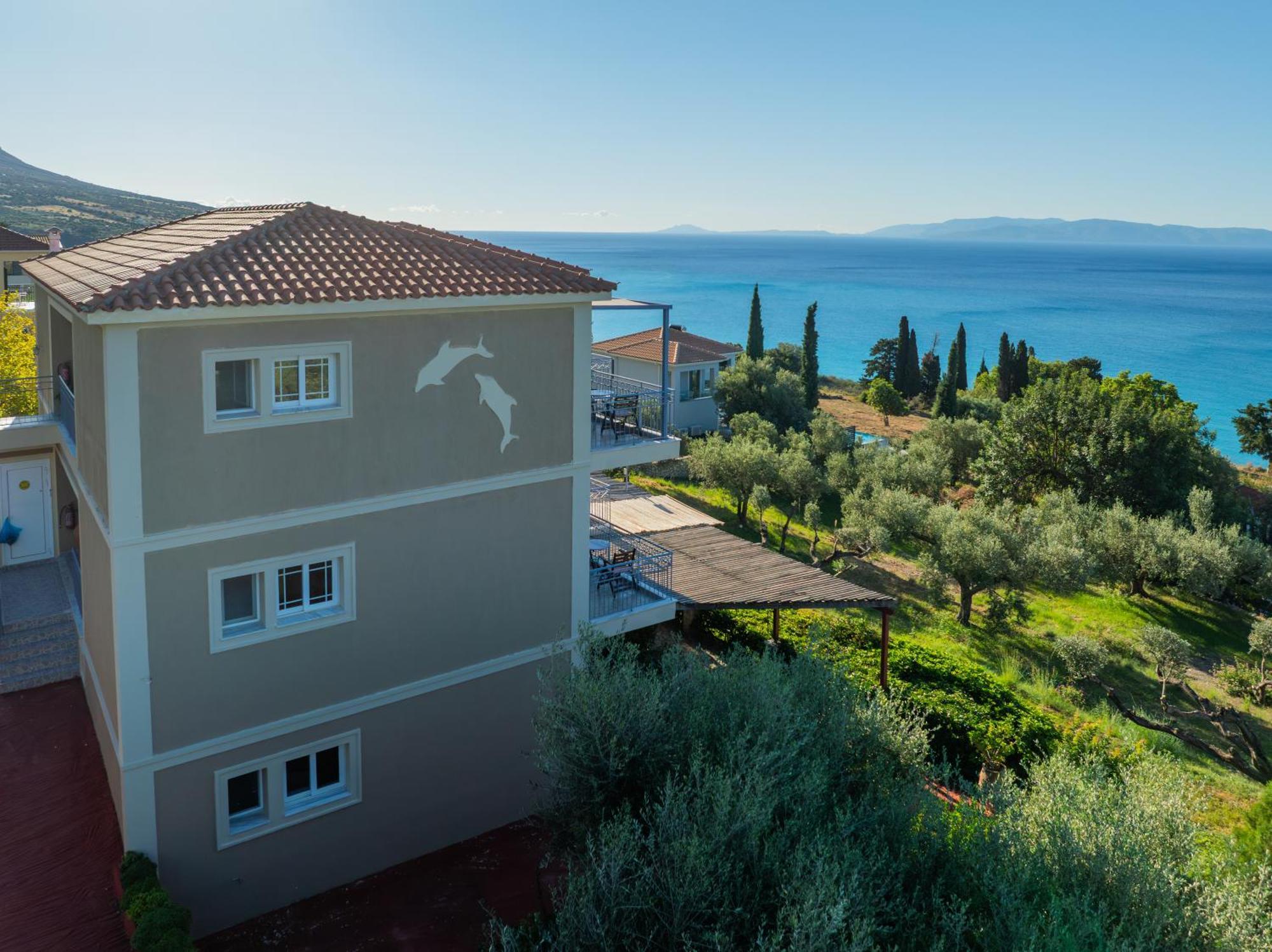 Apartmán Delfinia Vlachata Exteriér fotografie