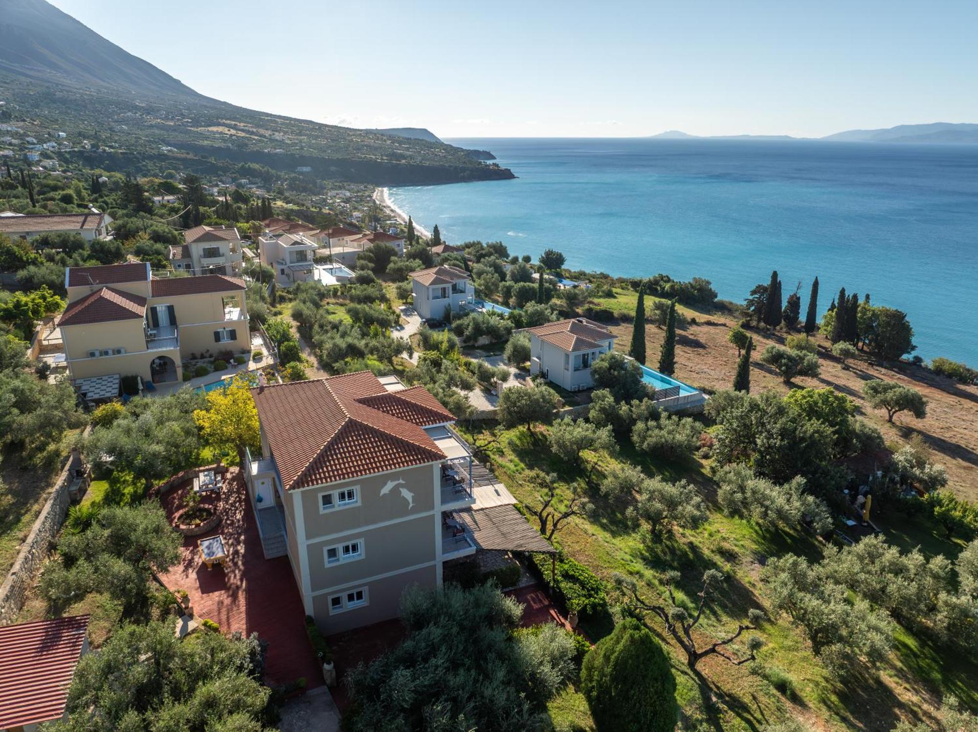 Apartmán Delfinia Vlachata Exteriér fotografie